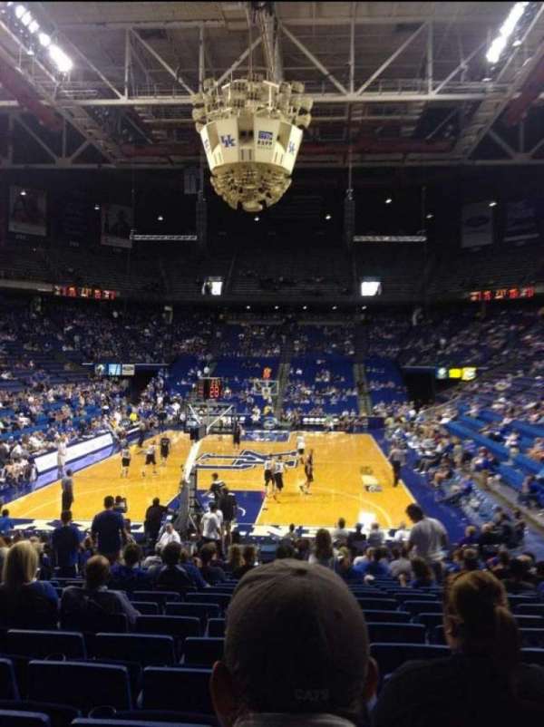 Rupp Arena, section: 22, row: VV, seat: 6