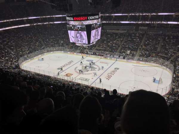 PPG Paints Arena, section: 217, row: N, seat: 5