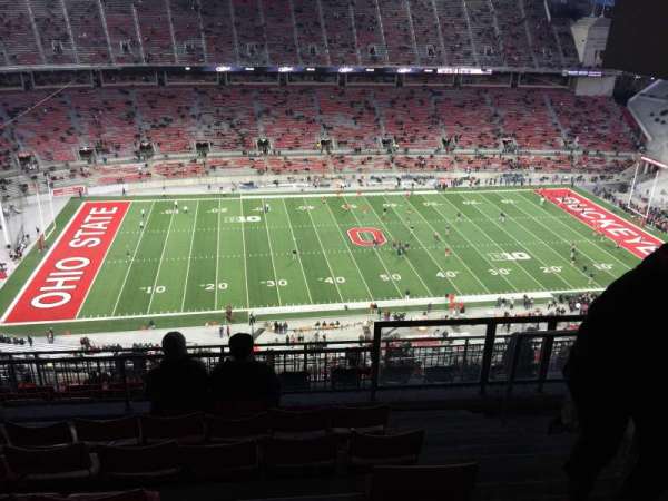 Ohio Stadium, section: 19D, row: 8, seat: 25