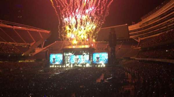 Soldier Field, section: 219, row: 1, seat: 9