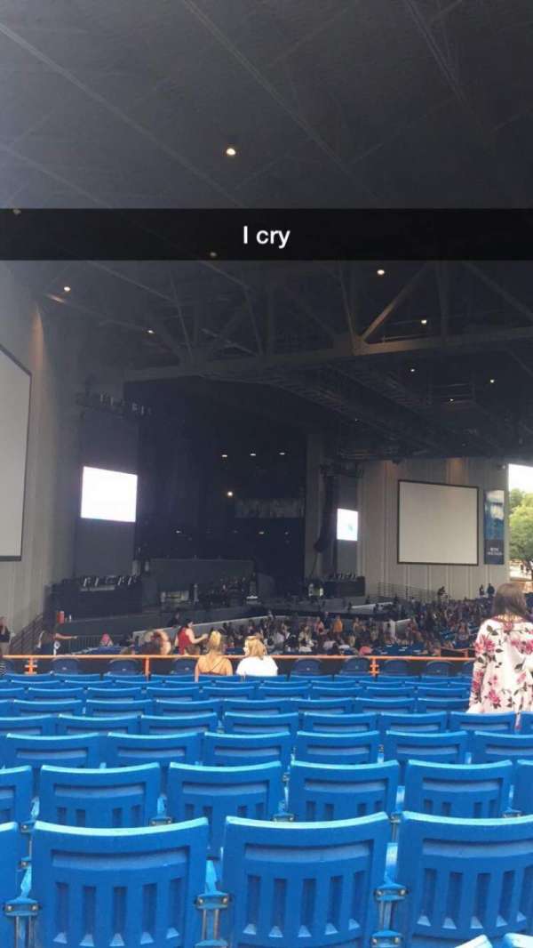 Truliant Amphitheater, section: 9, row: N, seat: 25
