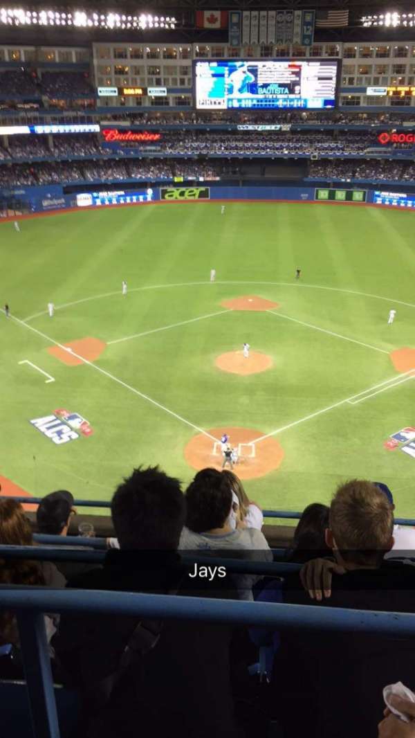 Rogers Centre, section: 524, row: 4