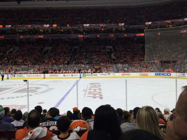 Xfinity Mobile Arena, section: 114, row: 10, seat: 13