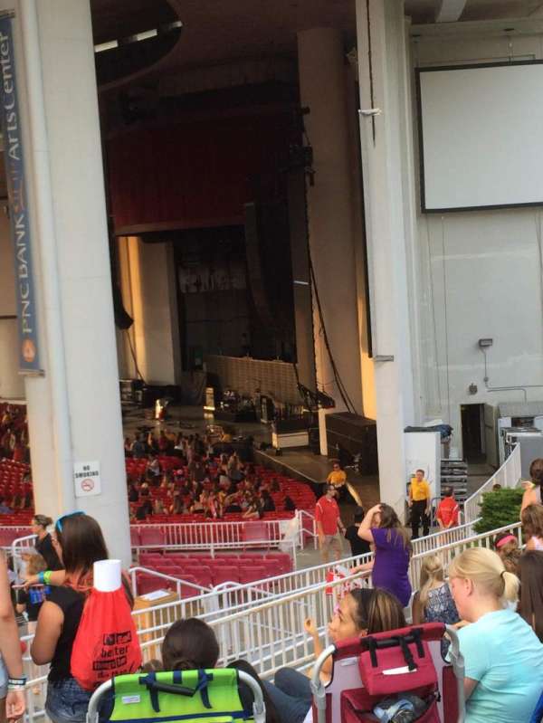PNC Bank Arts Center, section: Lawn