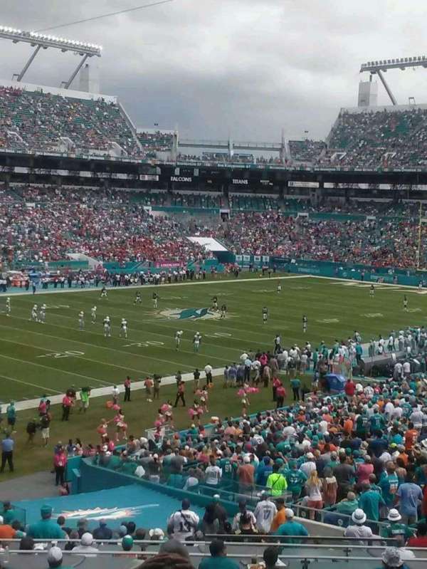 Hard Rock Stadium, section: 253, row: 8, seat: 1