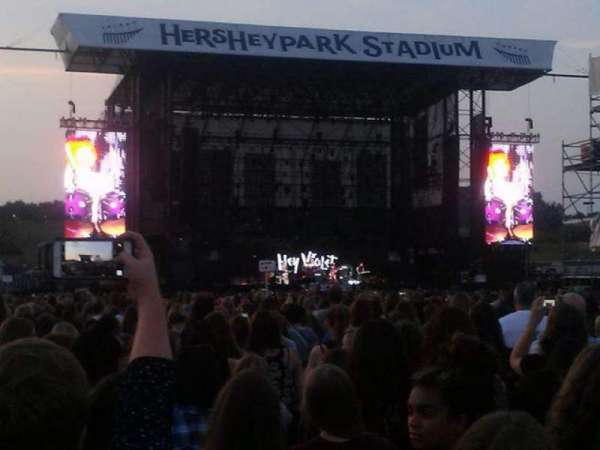 Hershey Park Stadium, section: G, row: 82, seat: 31