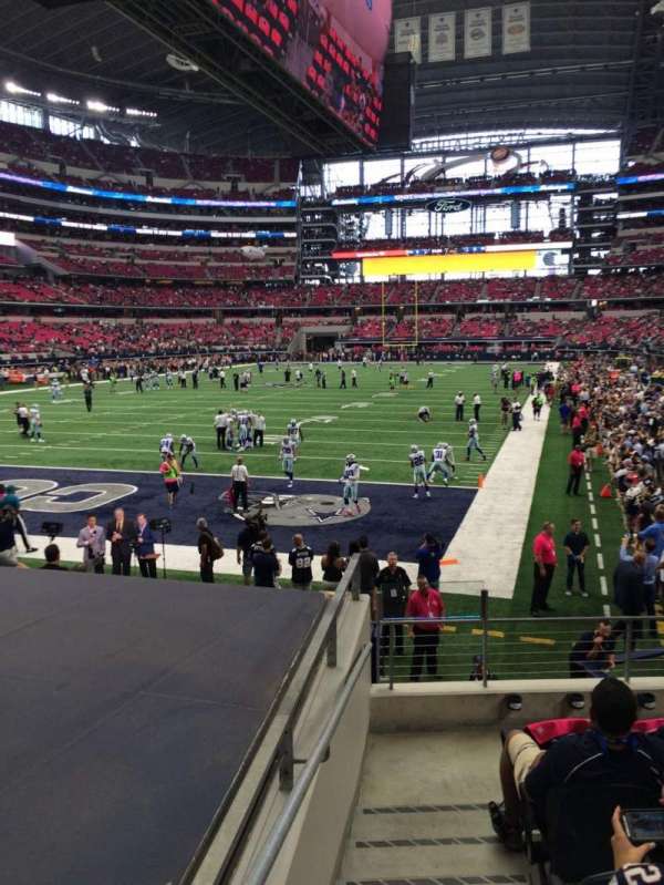 AT&T Stadium, section: 121, row: 10, seat: 5