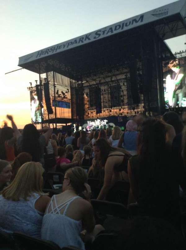 Hershey Park Stadium, section: A, row: 31, seat: 21
