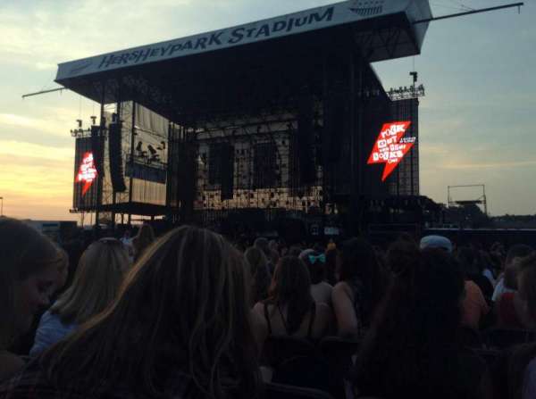 Hershey Park Stadium, section: A, row: 31, seat: 21