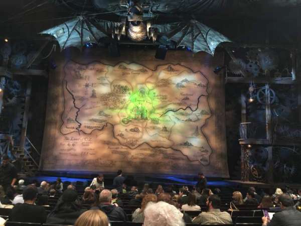 Gershwin Theatre, section: Orchestra R, row: K, seat: 12