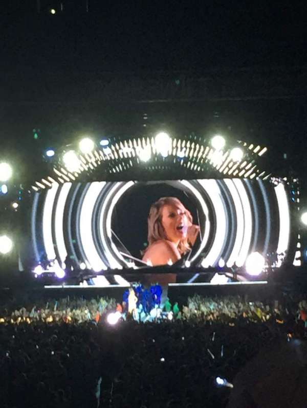 Gillette Stadium, section: 143, row: 12, seat: 1