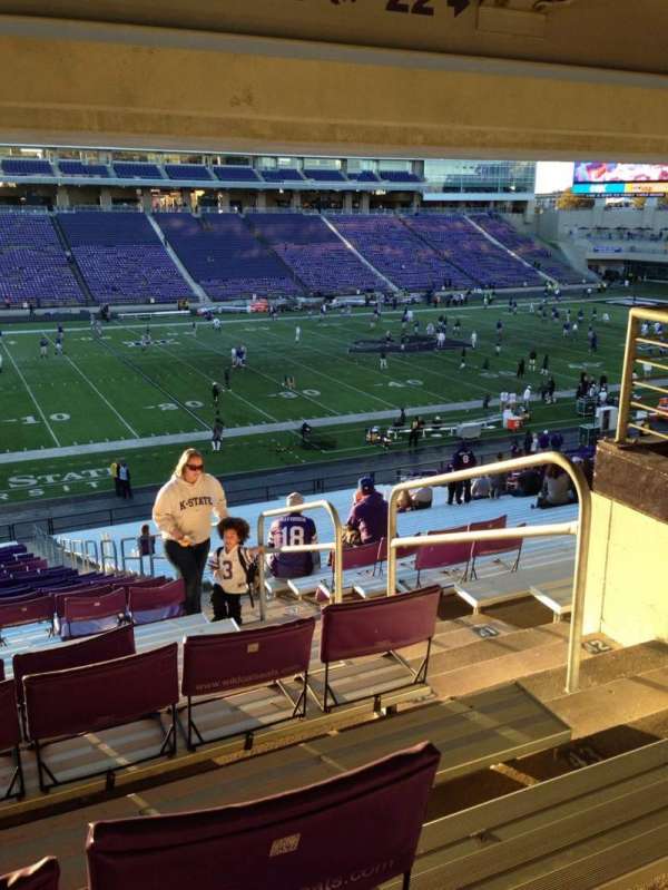 Bill Snyder Family Stadium, section: 21, row: 46, seat: 2
