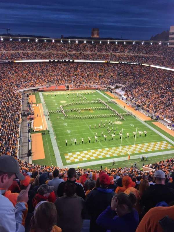 Neyland Stadium, section: NN, row: 33, seat: 17