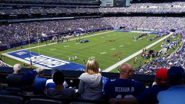 MetLife Stadium, section: 221A, row: 5, seat: 15