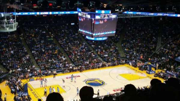 Oakland Arena, section: 203, row: 16, seat: 19