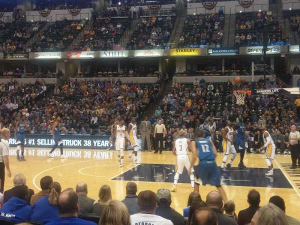 Gainbridge Fieldhouse, section: 15, row: 4, seat: 1