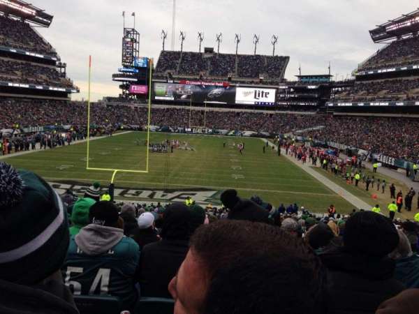 Lincoln Financial Field, section: 111, row: 32, seat: 10