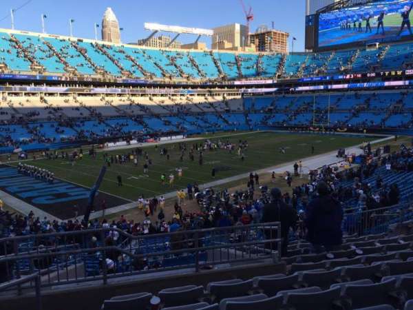 Bank of America Stadium, section: 350, row: 11, seat: 12
