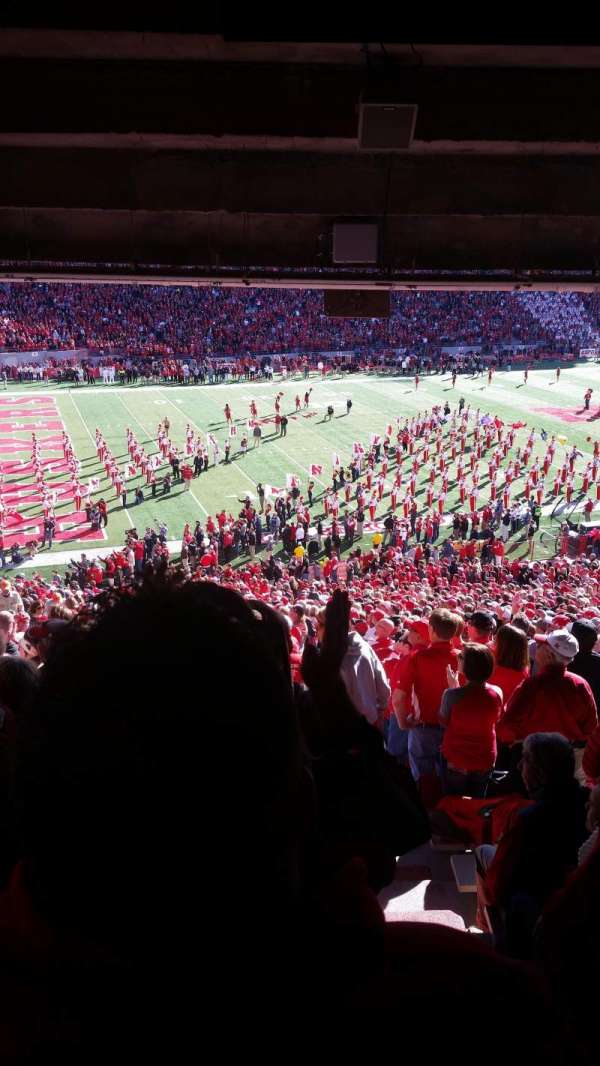 Memorial Stadium, Lincoln, section: 31, row: 44, seat: 1 and 2