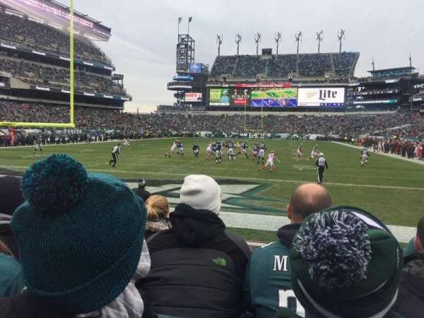 Lincoln Financial Field, section: 111, row: 4, seat: 11