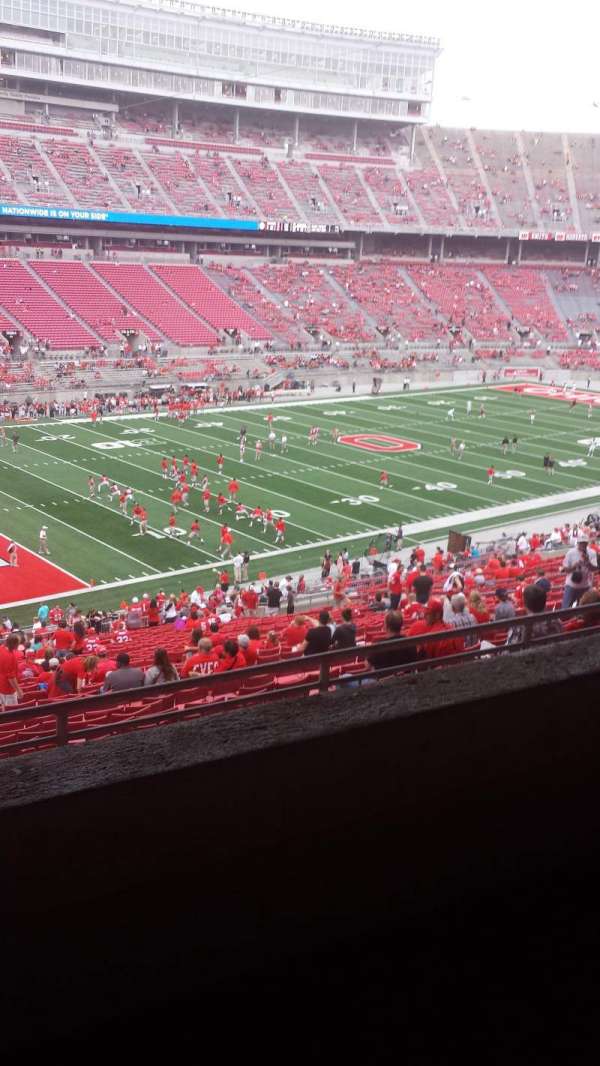 Ohio Stadium, section: 28B, row: 2