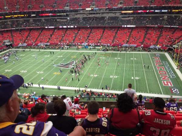 Georgia Dome, section: 345, row: 9, seat: 14