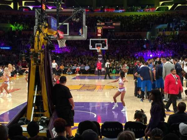 Crypto.com Arena, section: 115, row: E, seat: 7