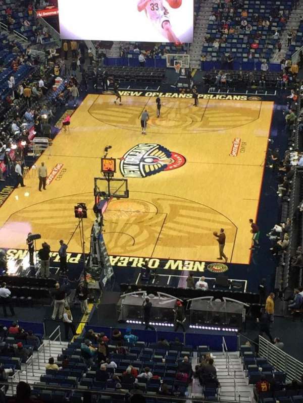 Smoothie King Center, section: 307, row: 14, seat: 7
