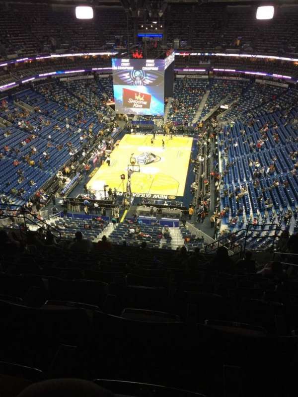 Smoothie King Center, section: 307, row: 14, seat: 7