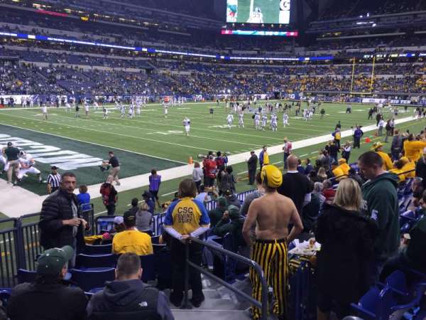 Lucas Oil Stadium, section: 148, row: 11, seat: 2