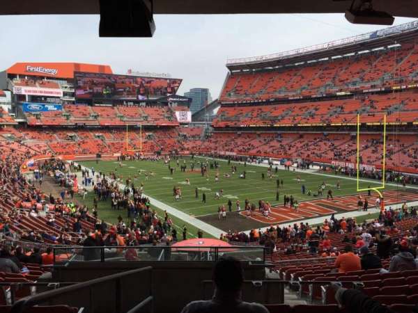 Huntington Bank Field, section: 144, row: 36, seat: 1