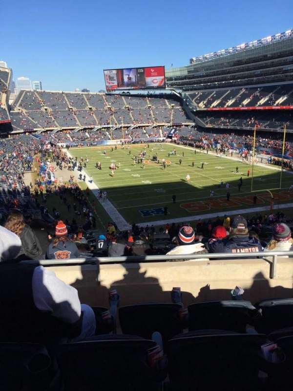 Soldier Field, section: 325, row: 4, seat: 9