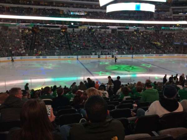 American Airlines Center, section: 120, row: X, seat: 9