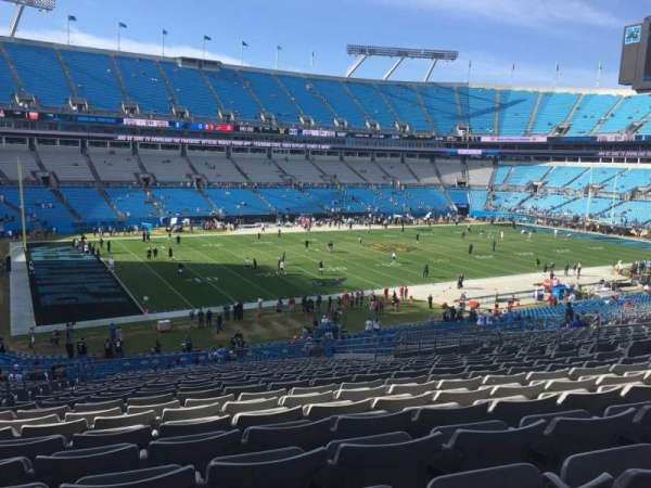 Bank of America Stadium, section: 320, row: 21, seat: 14
