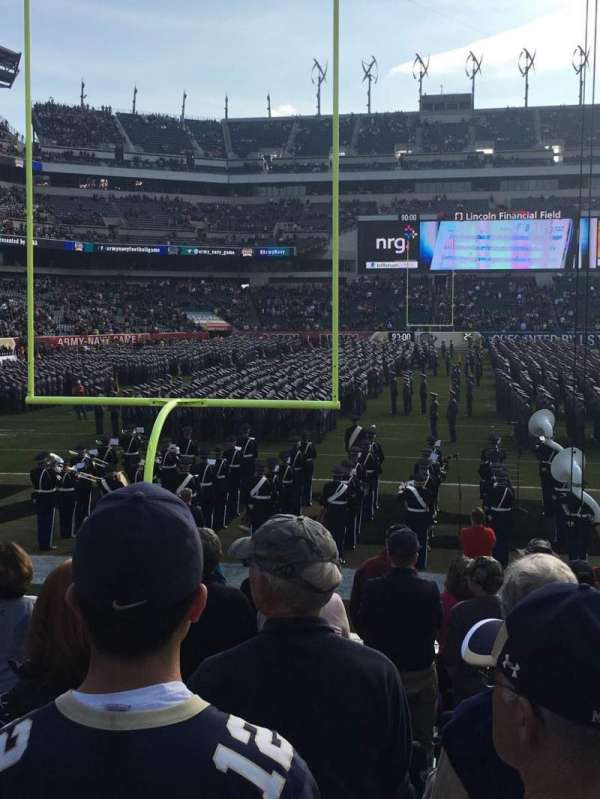 Lincoln Financial Field, section: 130, row: 10, seat: 23