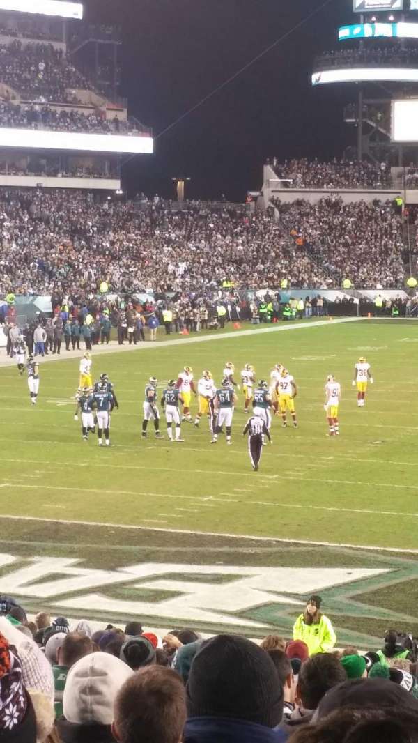 Lincoln Financial Field, section: 112, row: 22, seat: 14