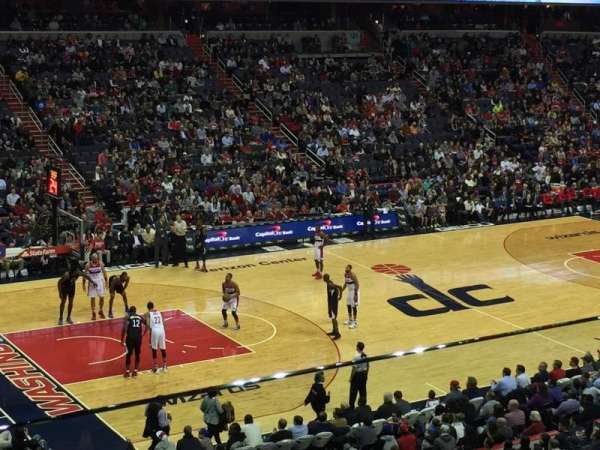 Capital One Arena, section: 212, row: B, seat: 10