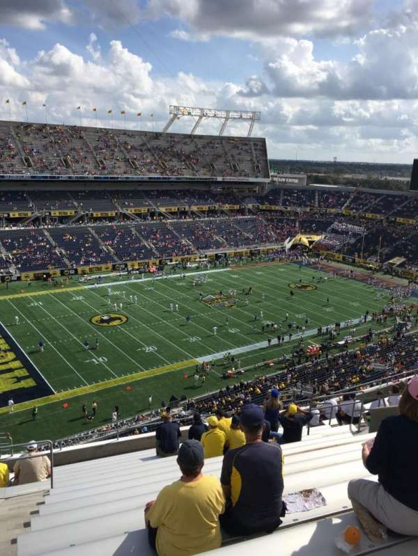 Camping World Stadium, section: 239, row: R, seat: 18