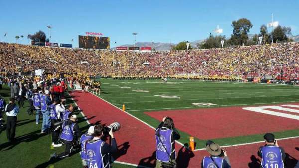 Rose Bowl, section: 24-L, row: F, seat: 27
