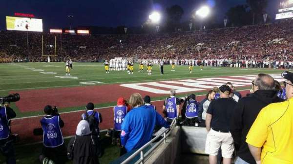 Rose Bowl, section: 24-L, row: F, seat: 27
