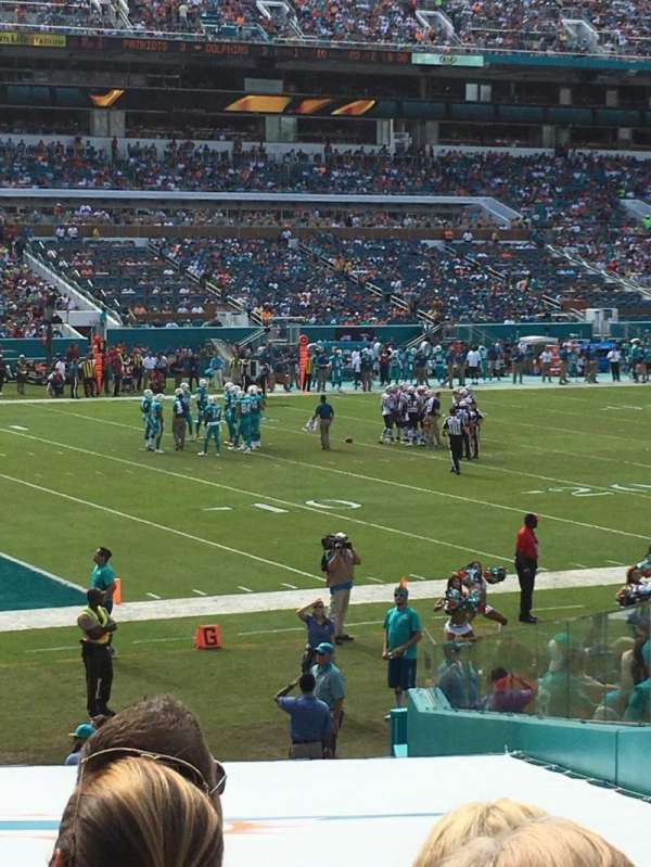 Hard Rock Stadium, section: 125, row: 7, seat: 7