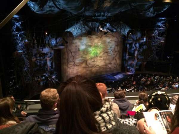 Gershwin Theatre, section: Front Mezzanine L, row: D, seat: 19