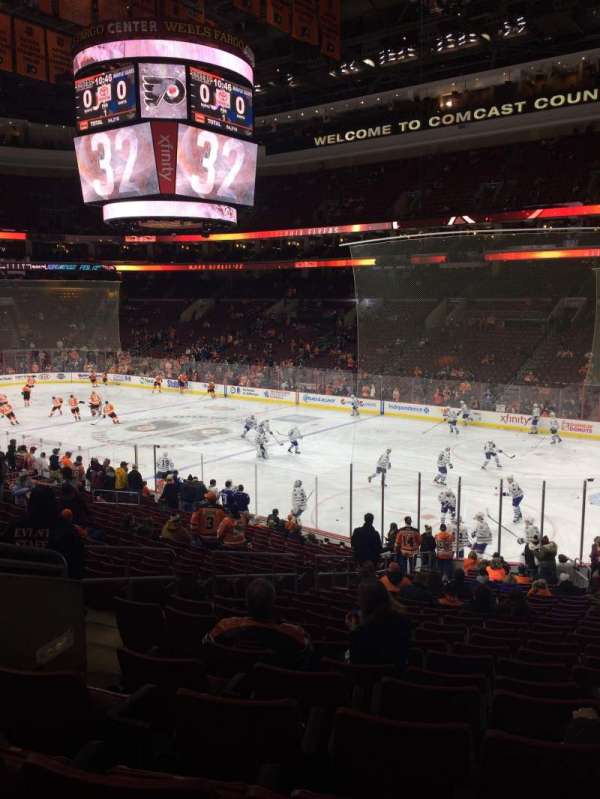 Xfinity Mobile Arena, section: 104, row: 23, seat: 5