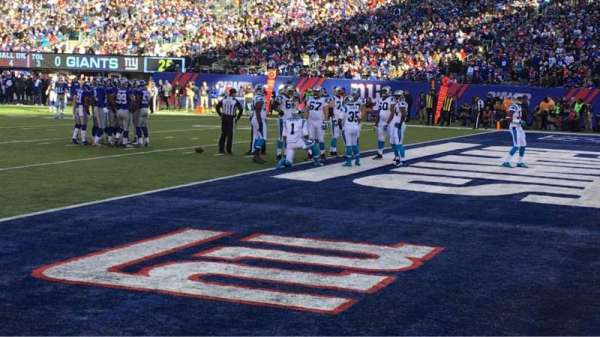 MetLife Stadium, section: 133, row: 1, seat: 4