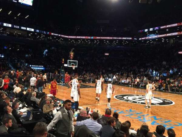 Barclays Center, section: 7, row: 01, seat: 13