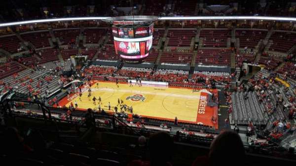 Value City Arena, section: 321, row: m, seat: 11