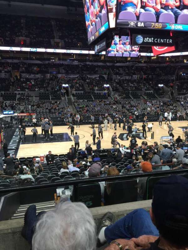 Frost Bank Center, section: 109, row: 21, seat: 14