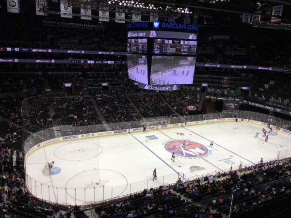 Barclays Center, section: 210, row: 2, seat: 18