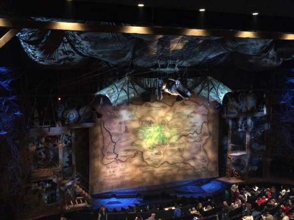 Gershwin Theatre, section: Front Mezzanine L, row: D, seat: 9