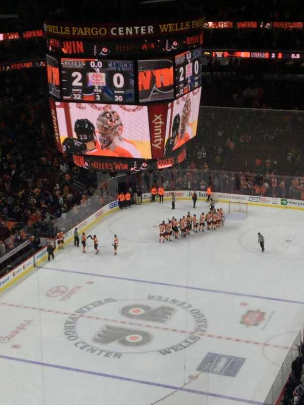 Xfinity Mobile Arena, section: 209, row: 2, seat: 7